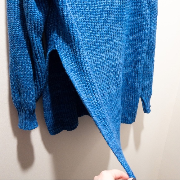 Free People Eleven Turtleneck Tunic Knit Sweater - Picture 6 of 8